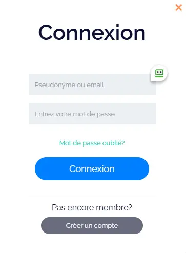 Accesso dei membri di Tabackbet Casino