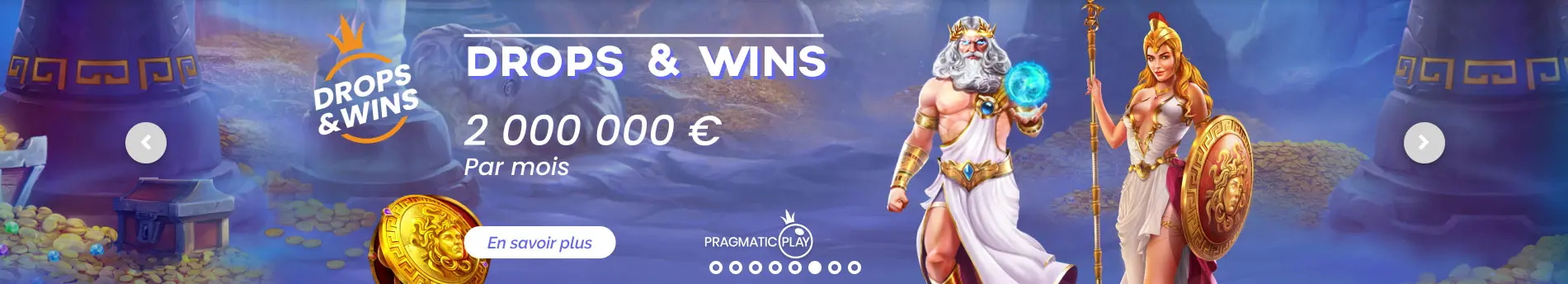 Drop and Wins TABACKBET CASINO 