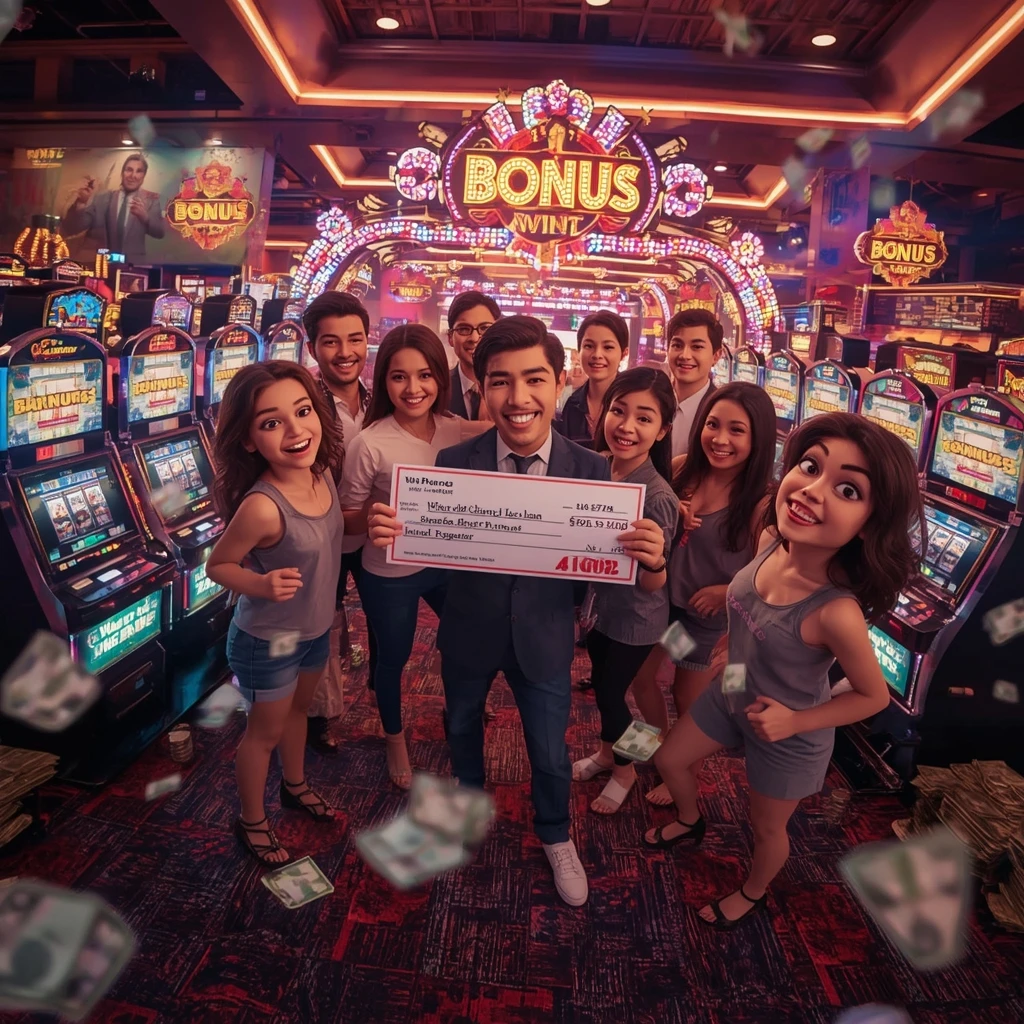 bonus nelle mani dell'uomo al casinò TABACKBET CASINO